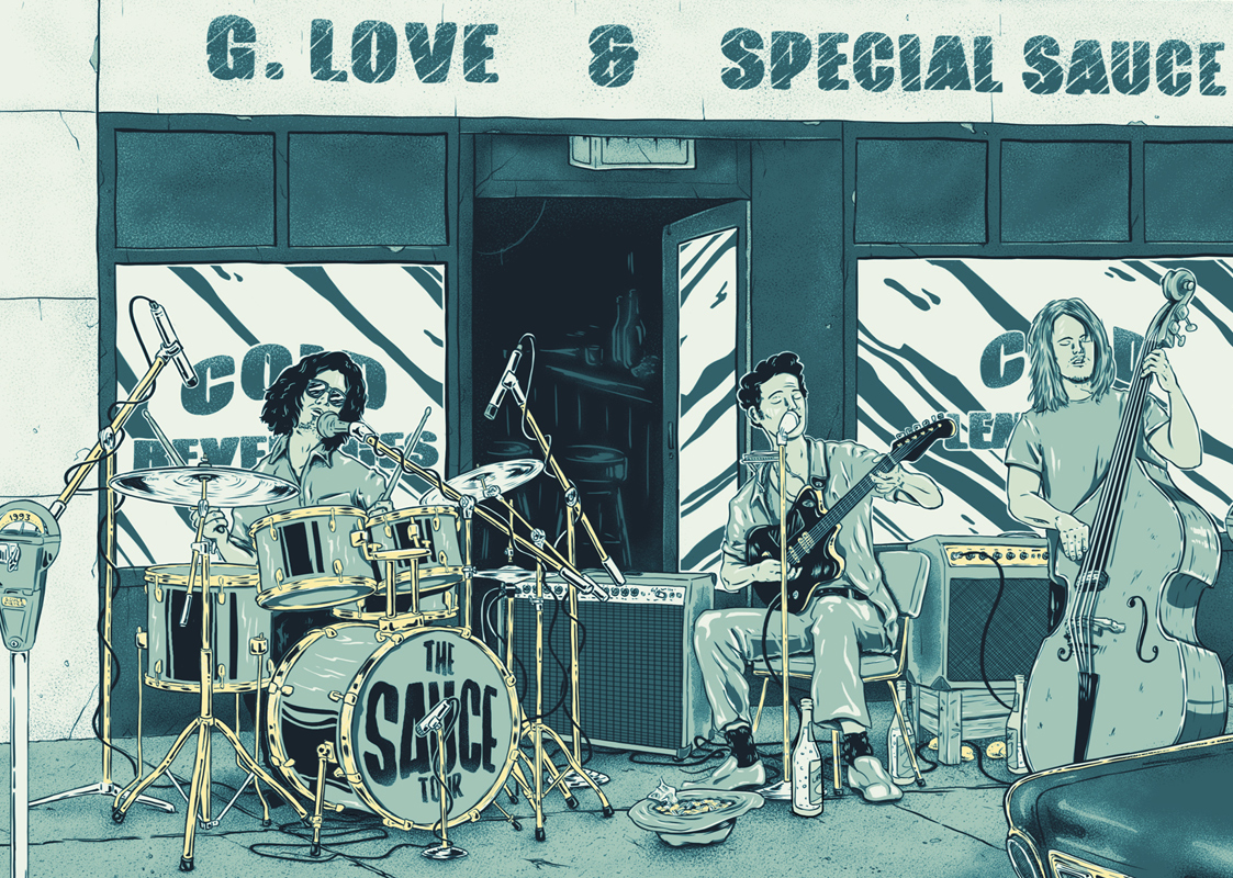 G. Love & Special Sauce – The Sauce Tour – A celebration of 25 years | Poster Edition 1 Details