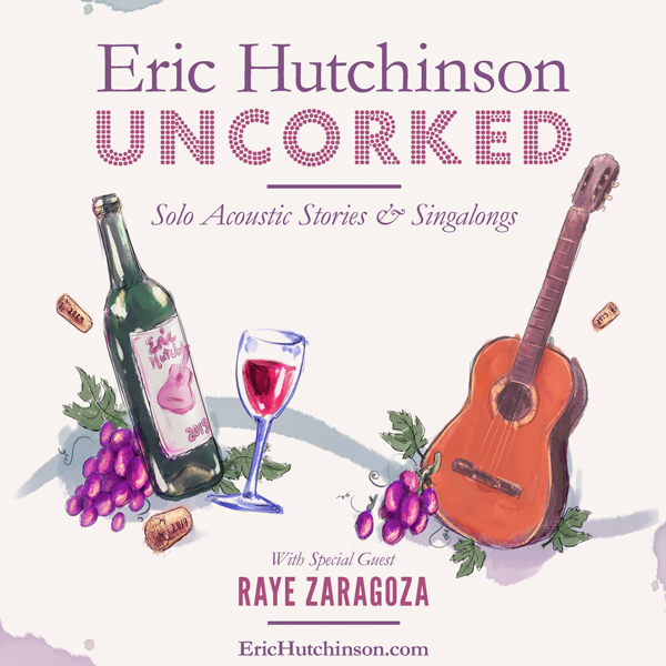 Eric Hutchinson UNCORKED Tour 2019 Admat and Instagram Template