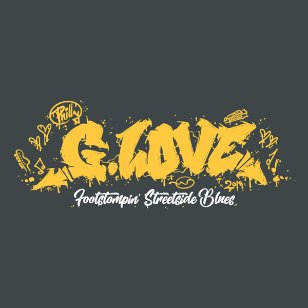 G. Love Summer Tour 2019 Backdrop Graffiti Logo